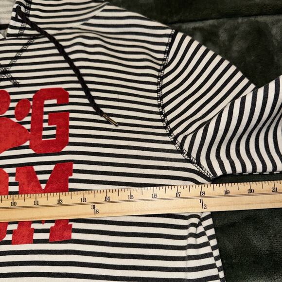 Altar’d State Striped Long Sleeve Top Dog Mom Size Small Hoodie Casual Wear Cozy - Picture 6 of 9
